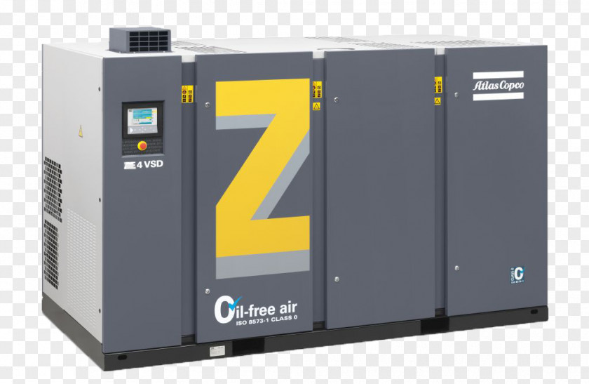 Business Machine Atlas Copco Compressor Industry Compressed Air PNG