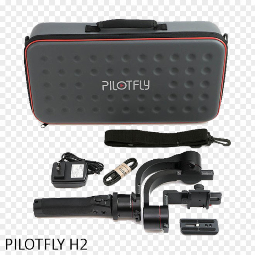 Dslr Stabilizer Pilotfly H2 3-Axis Handheld Gimbal DSLRs Mirrorless Cameras Stabiliser Holder Camera PNG