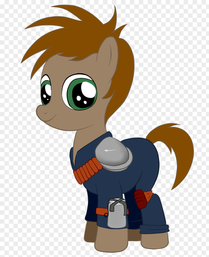 Horse Pony Fallout: Equestria Ghoul PNG