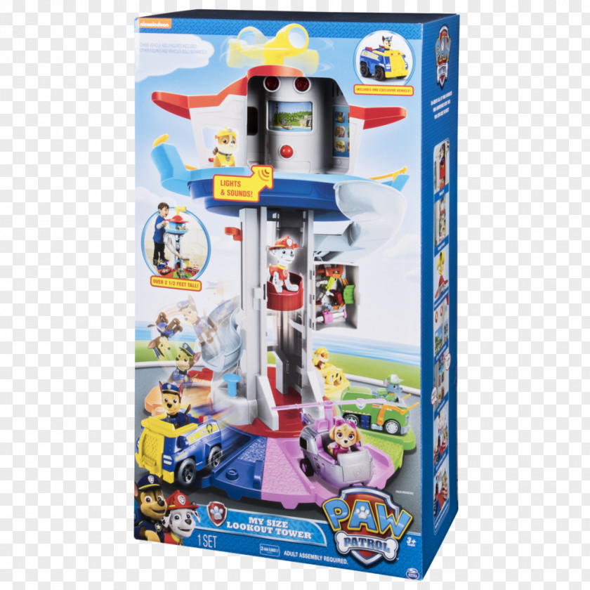 Paw Patrol Tower Amazon.com Toy Air Pups PNG