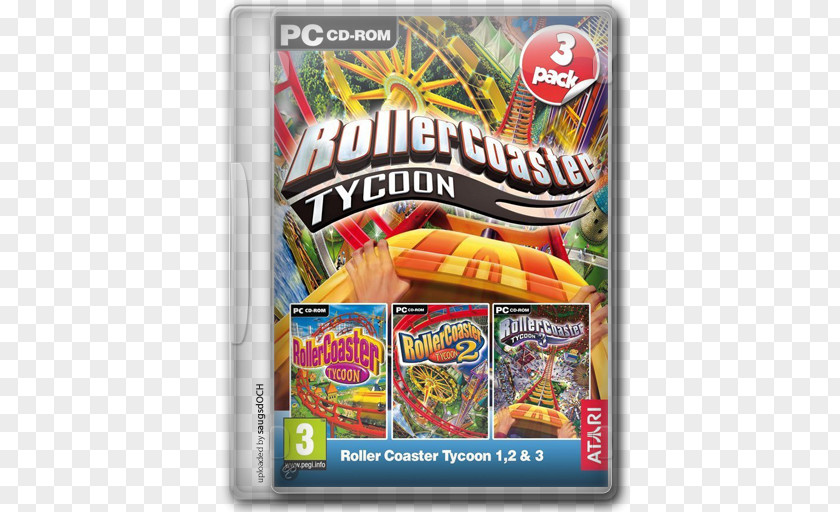 Rollercoaster Tycoon 3 RollerCoaster Space Invaders Transport Deluxe Atari PNG