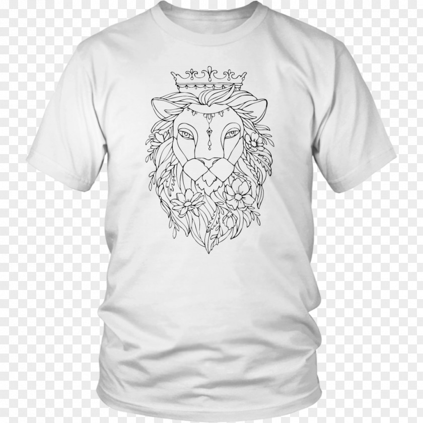 Drawing Active Shirt Lion PNG