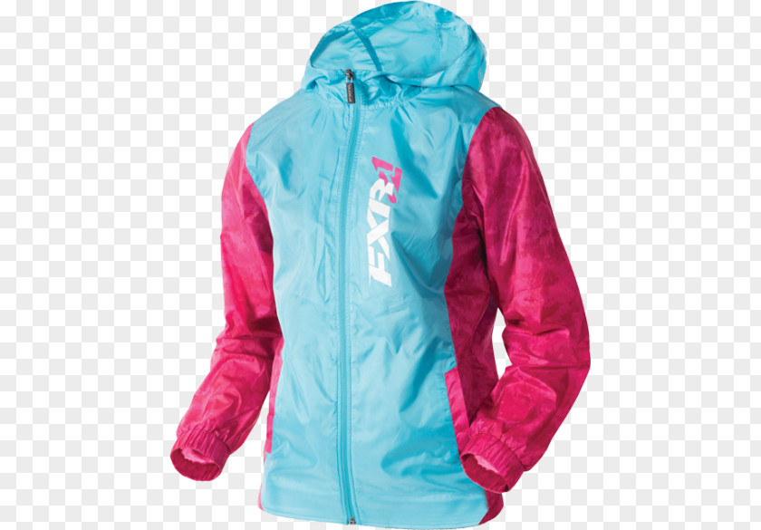 Jacket Hoodie Polar Fleece Bluza Pink M PNG