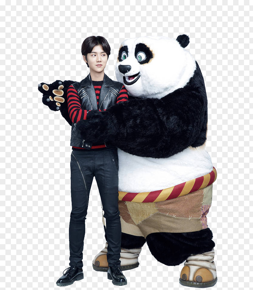 Panda Po Kung Fu EXO-M PNG