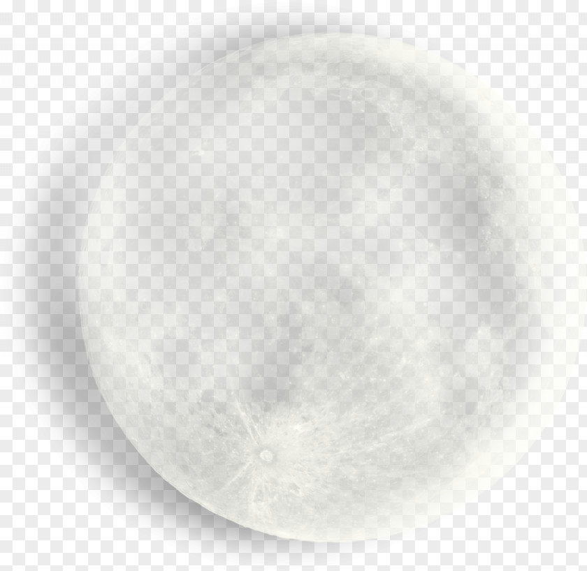 White Moon Cartoon Black And PNG