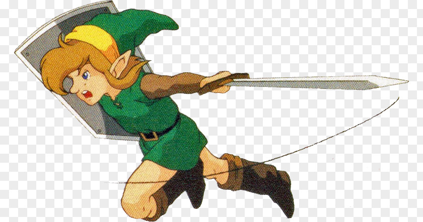 ATTACKING The Legend Of Zelda: A Link To Past Figurine PNG