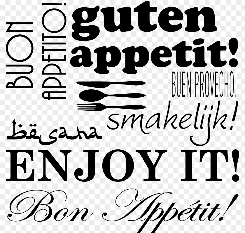 Bon Appetit Eating Meal Appetite Food Language PNG