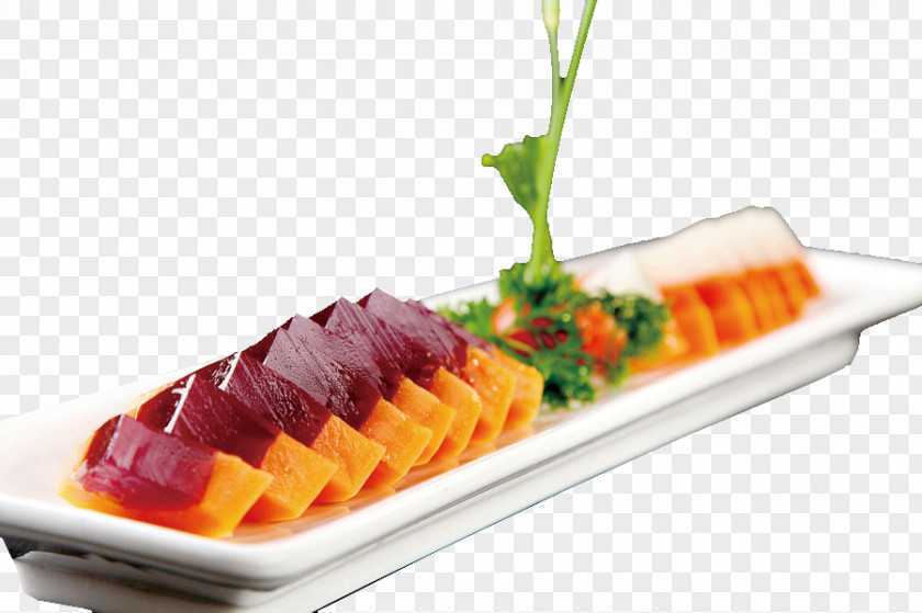 Color Papaya Frozen Dessert Sashimi Recipe PNG