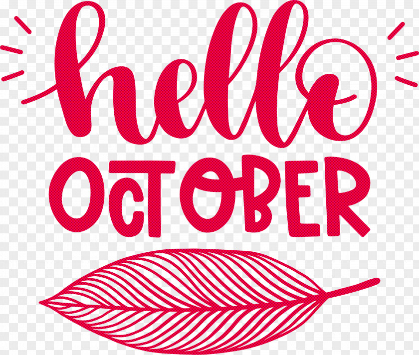 Hello October October PNG