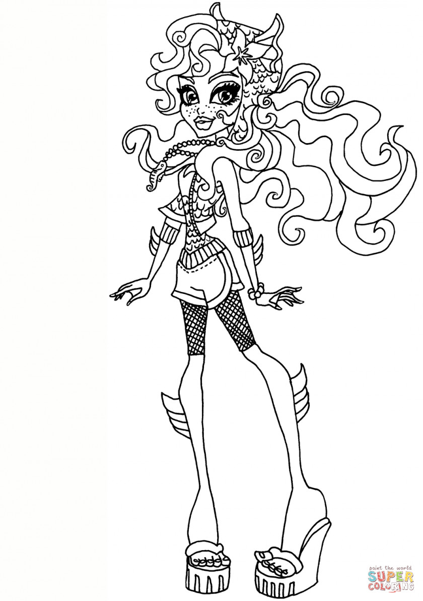 Lagoona Cliparts Monster High: Ghoul Spirit Coloring Book Blue PNG