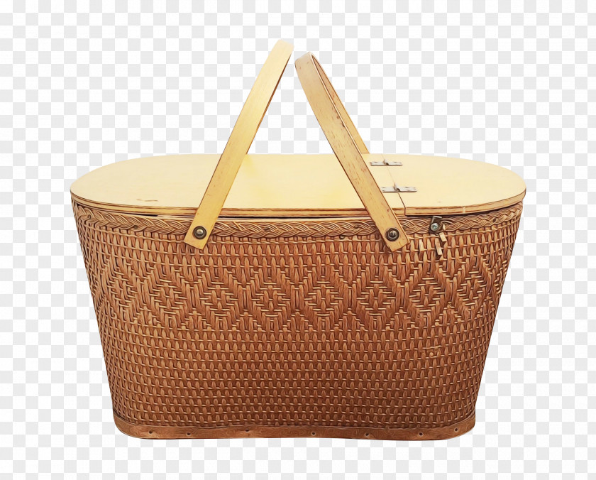 Leather Beige Handbag PNG