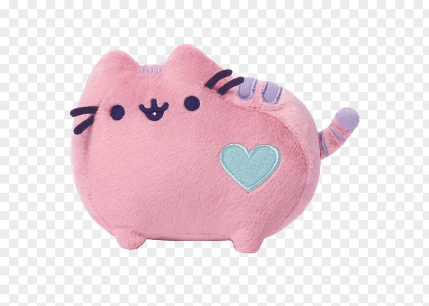 Toy Pusheen Gund Pastel Stuffed Animals & Cuddly Toys Pink PNG