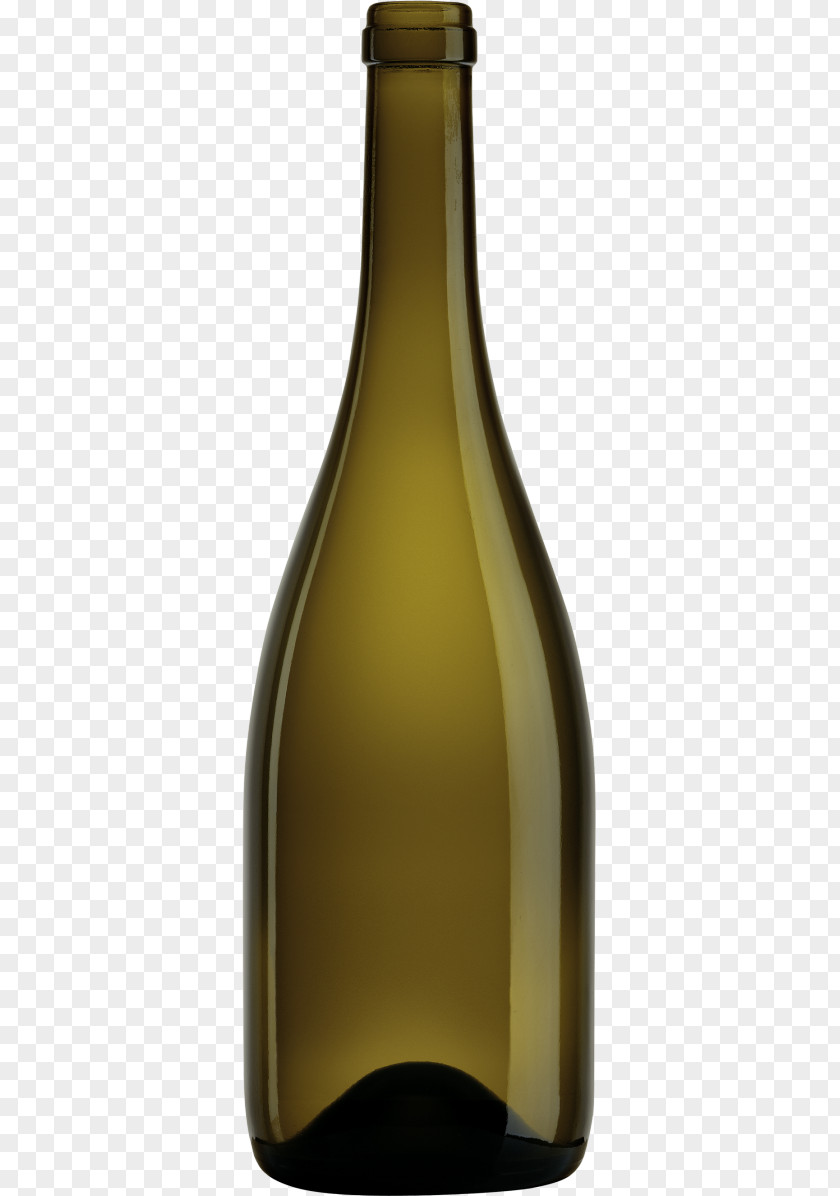 Wine Glass With Heel Champagne Bottle PNG