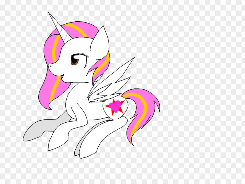 Horse Unicorn Pink M Clip Art PNG