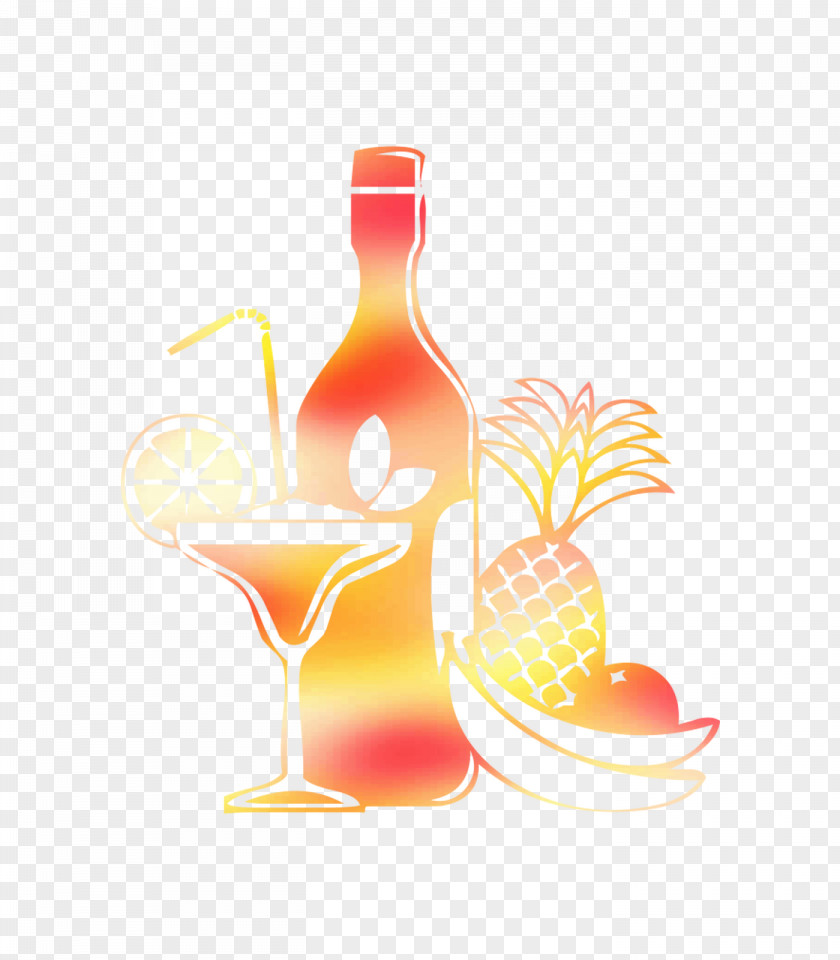 Liqueur Glass Bottle Product Design PNG