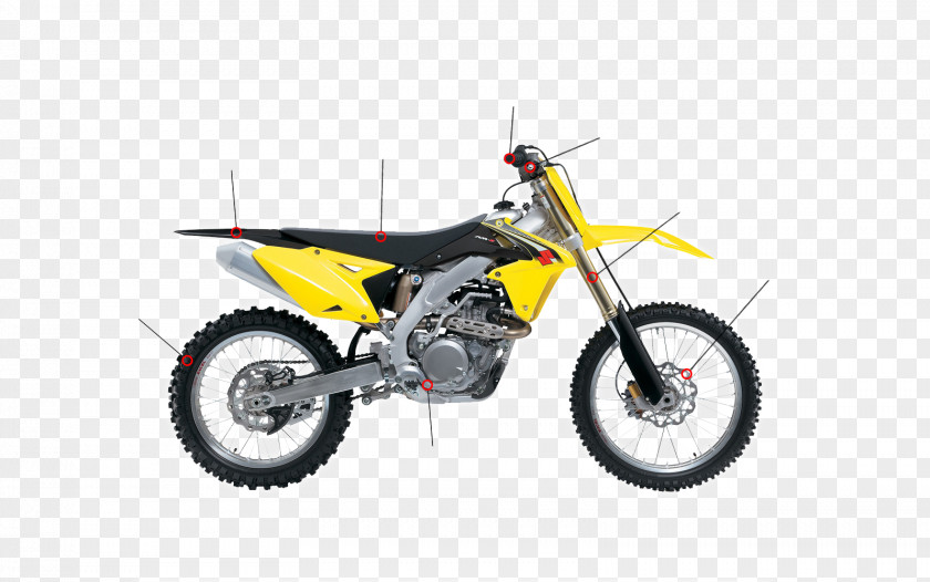 Suzuki RM Series RM-Z 450 Motorcycle RM85 PNG