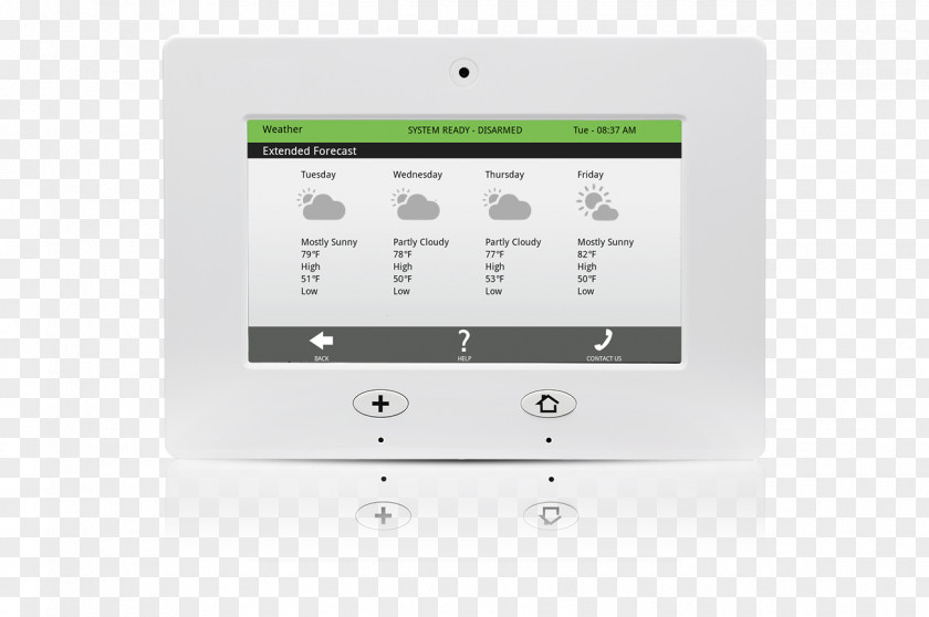 Thermostat System Electronics PNG