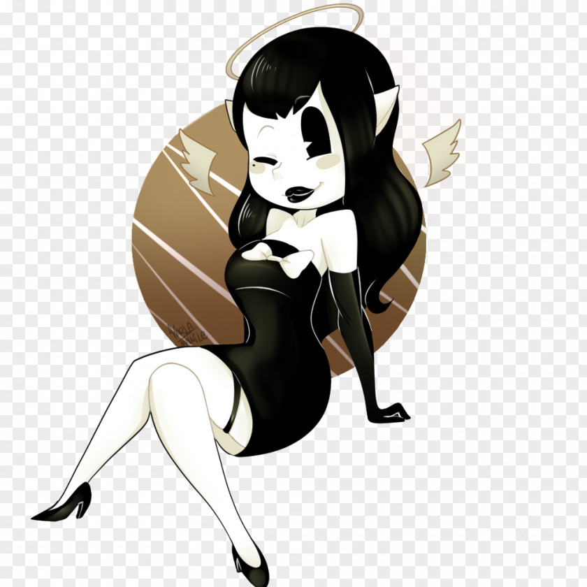 Bendy And The Ink Machine Drawing Angel Of Stage TheMeatly Games PNG