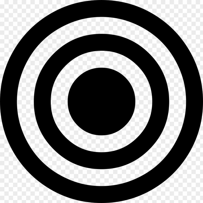 Bullseye Font Awesome Shooting Target PNG