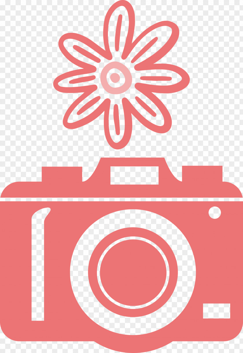 Camera Flower PNG