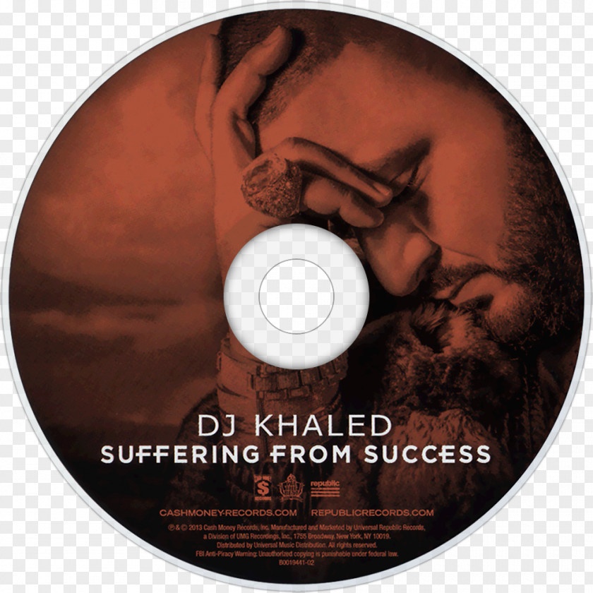 Dj Khaled DJ Suffering From Success Kiss The Ring Musician Album PNG