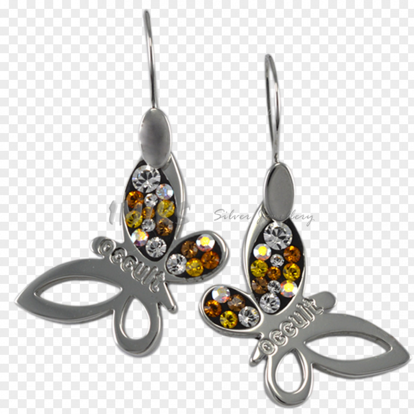 Gemstone Earring Body Jewellery Silver PNG