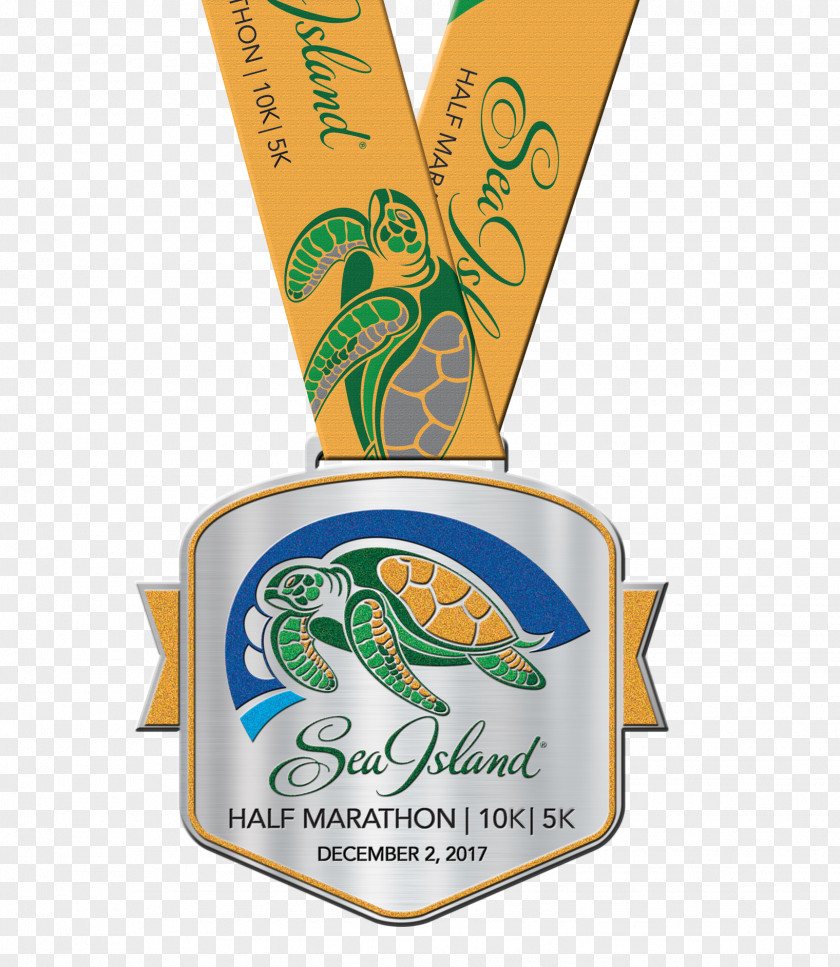 Sea Island Jekyll Medal Half Marathon PNG