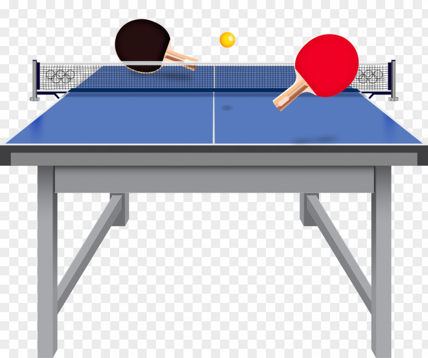 Vector Table Tennis Pong Play PNG