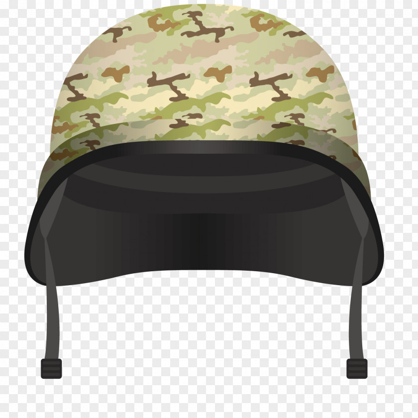 Army Green Hat Cap Military Camouflage PNG