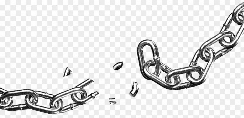 Chain Padlock Metal Drawing PNG