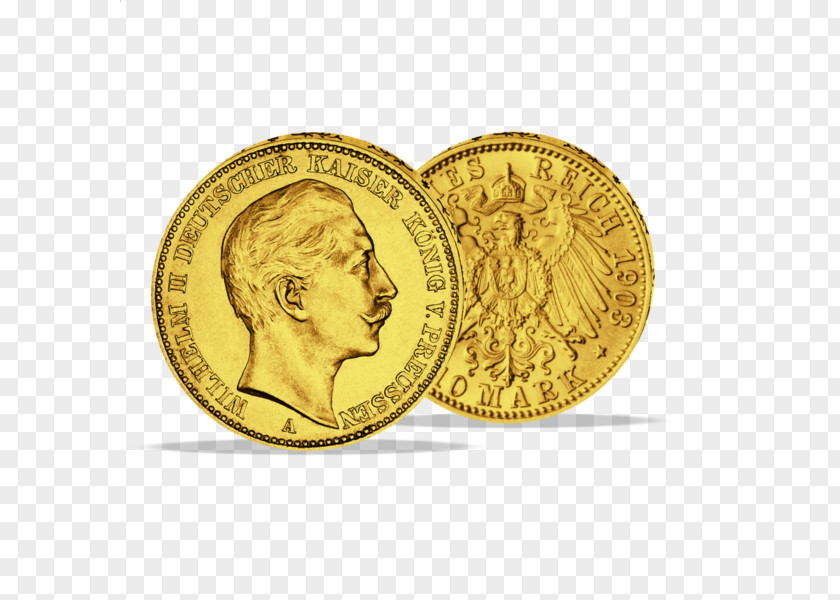 Coin Kingdom Of Prussia German Empire Emperor PNG