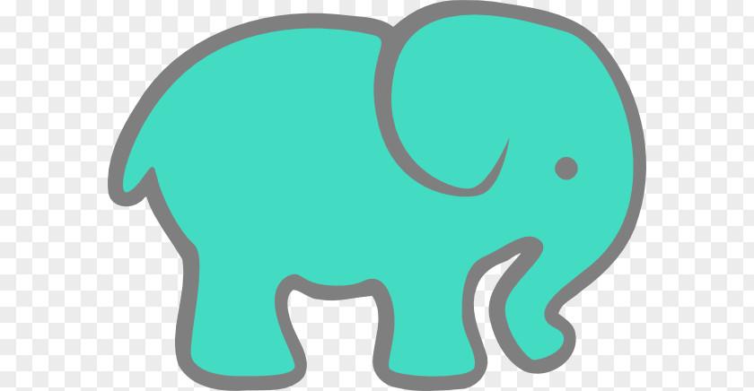 Elephant Clip Art Indian Turquoise Elephantidae World Day PNG