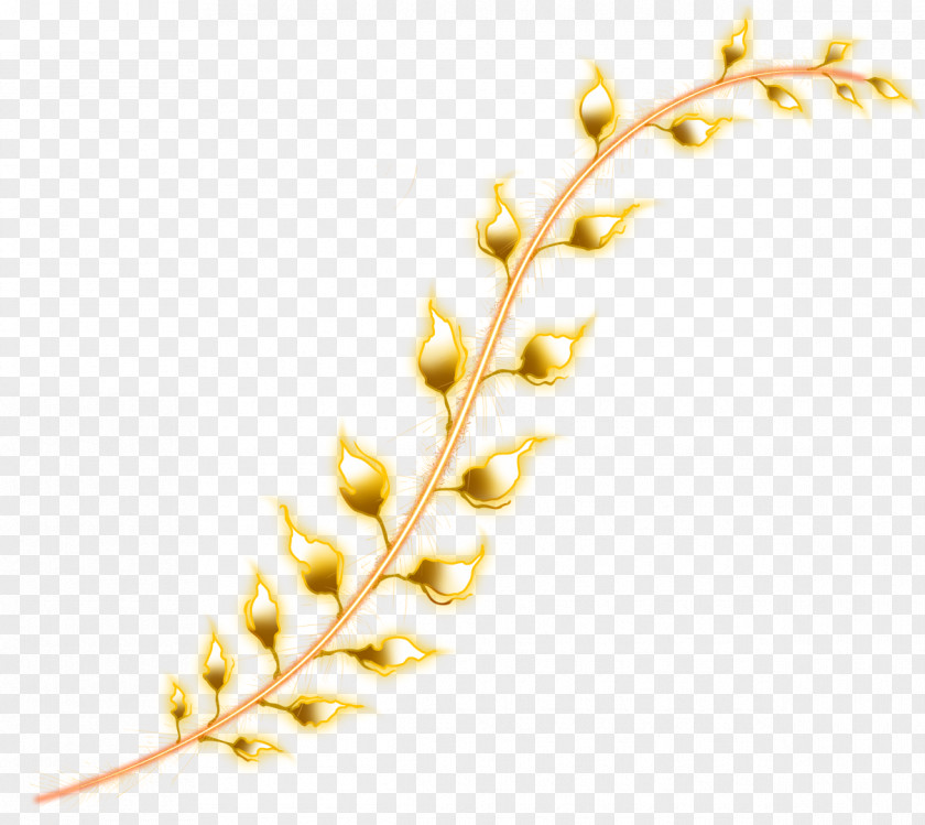 Gold Leaf Commodity PNG