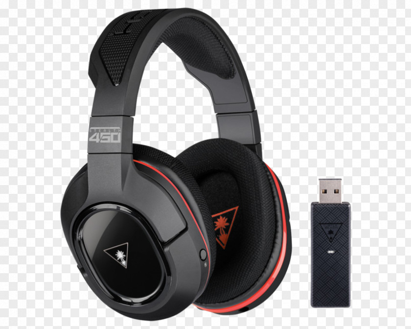 Headphones Turtle Beach Ear Force Stealth 450 Corporation Headset 500P 7.1 Surround Sound PNG