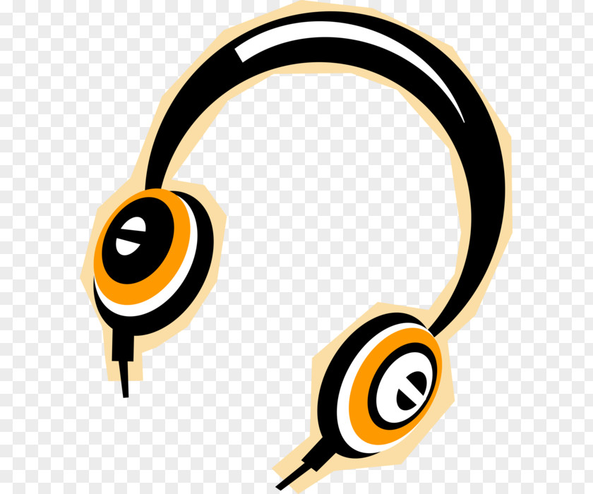 Listening Device Vector Graphics Illustration Clip Art Image Headphones PNG