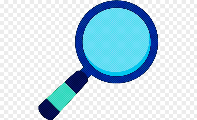 Magnifier Electric Blue Magnifying Glass Drawing PNG
