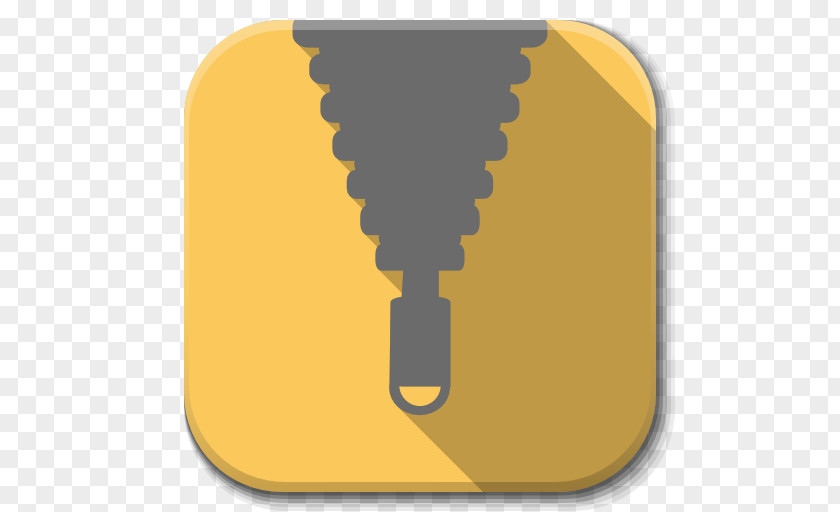 Apps File Roller B Symbol Yellow Font PNG