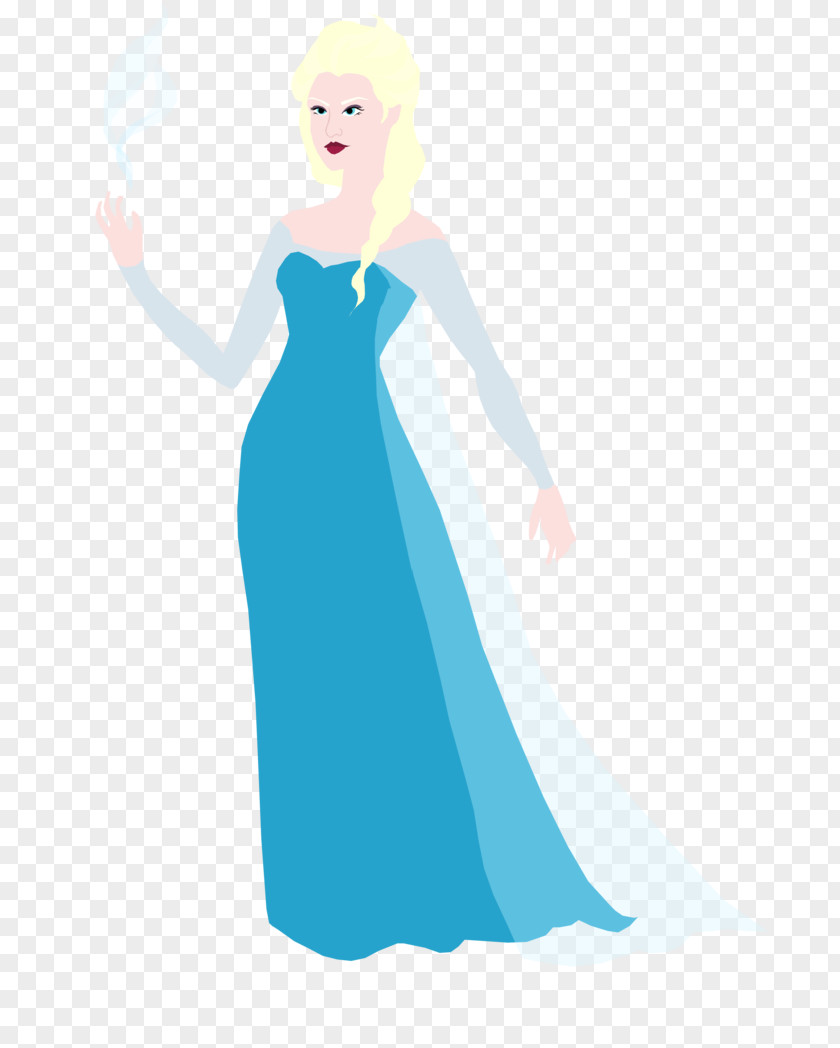 Elsa Beskow Gown Character Beauty.m Clip Art PNG