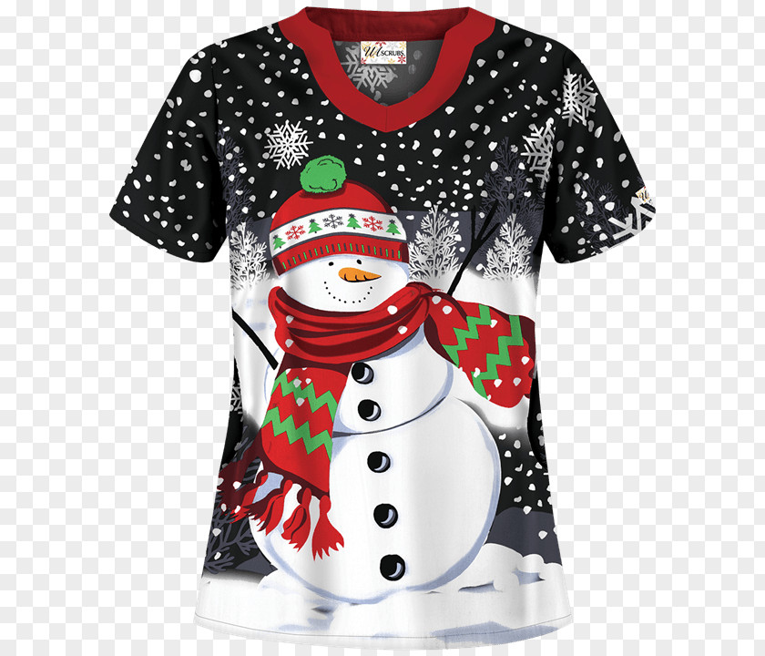 Snow Top Clothing T-shirt Christmas Sleeve Outerwear PNG