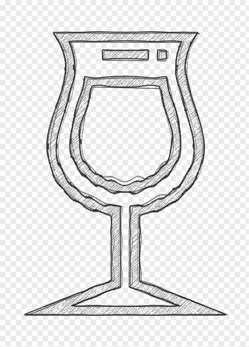 Wine Glass Tableware Alcohol Icon Beverage Dessert PNG