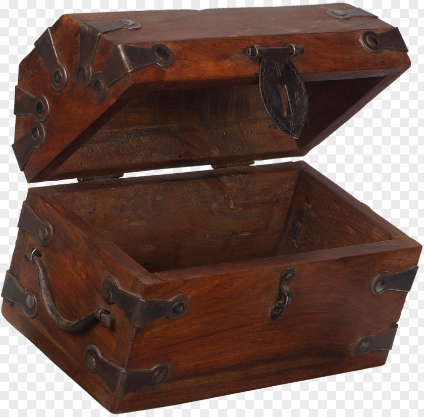 Box Trunk Paper Wooden PNG