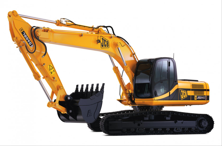 Excavator JCB Crawler Heavy Machinery Maintenance PNG