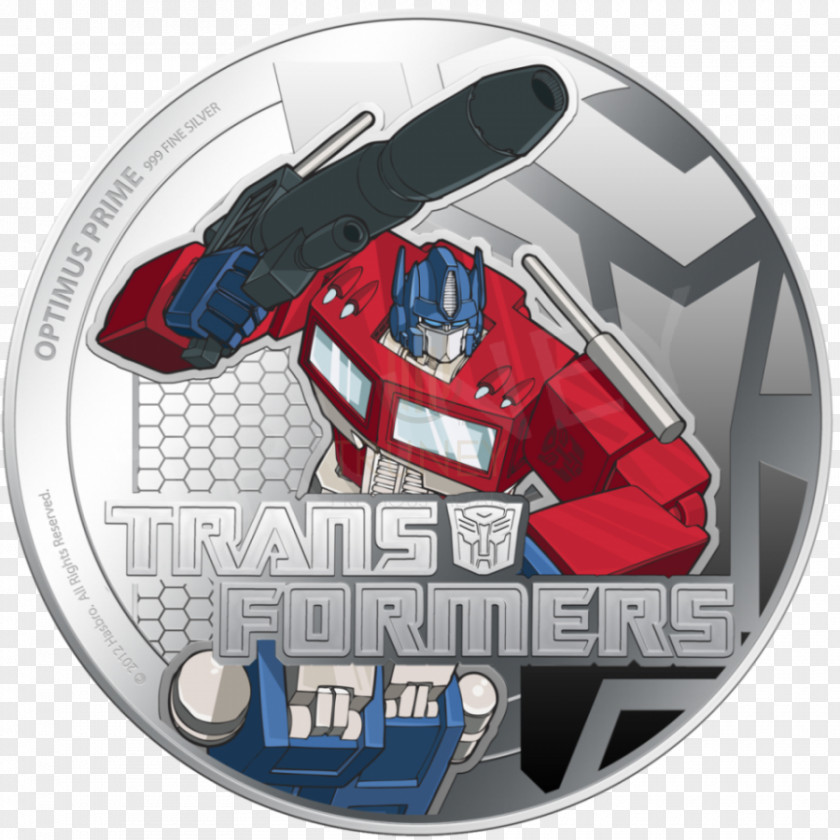 Intern Nz And Oz Optimus Prime Megatron Transformers Coin Set PNG