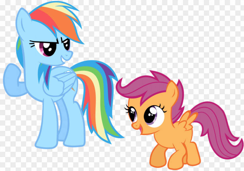 My Little Pony Rainbow Dash Scootaloo PNG