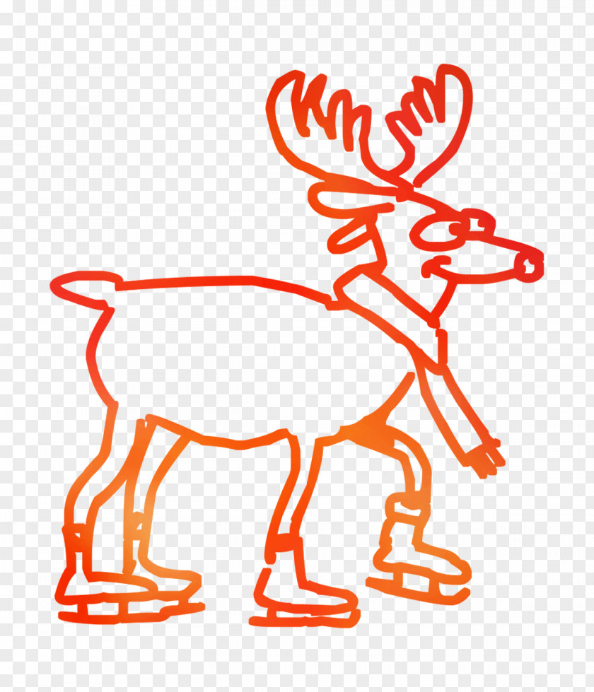 Reindeer Antler Clip Art Line PNG