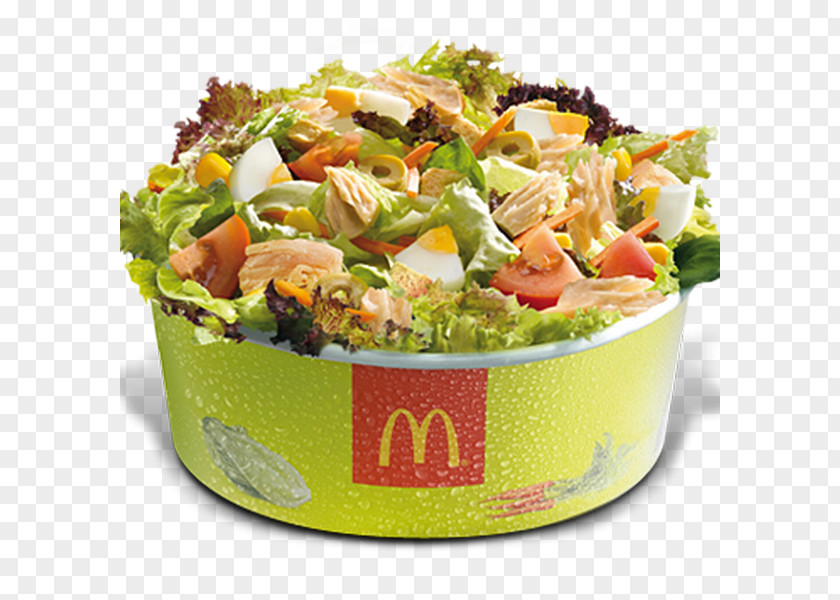 Tuna Salad Mediterranean Cuisine Hamburger McDonald's PNG