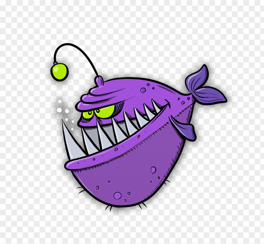 Deep Sea Fish Blog Clip Art PNG