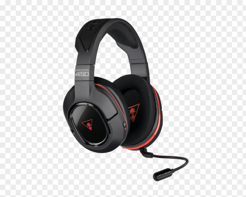 Headphones Turtle Beach Ear Force Stealth 450 Corporation Headset Dell PNG