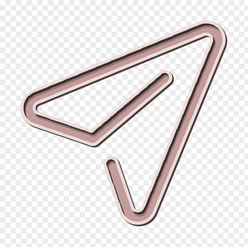 Origami Icon Creative Outlines Paper Plane PNG