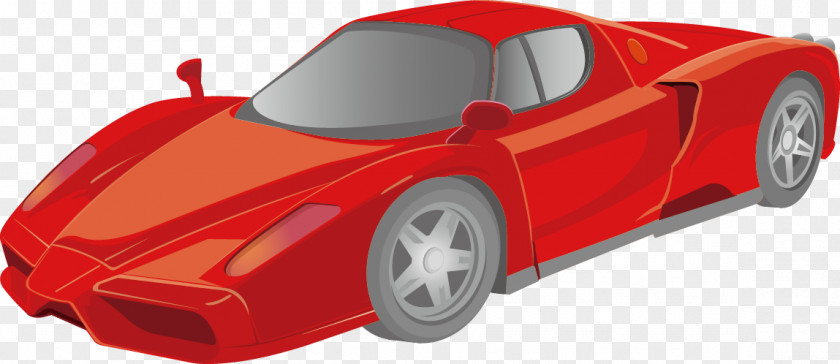 Red Sports Car Lotus Cars Illustration PNG